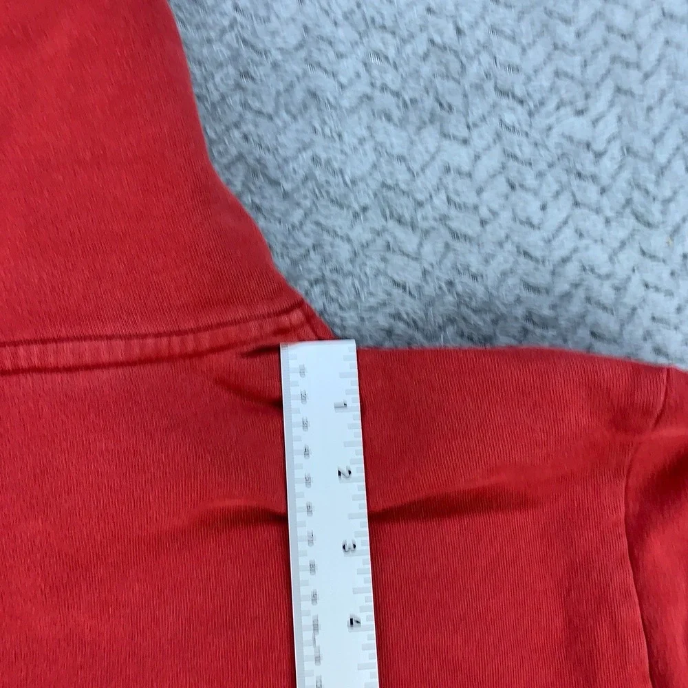 The North Face Hoodie Men's 2XL XXL Red Half Dome Pullover Outdoors Soft